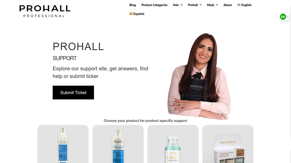 Prohall Professional – Website-Referenzprojekt der Webagentur GlanzenWeb aus Dortmund