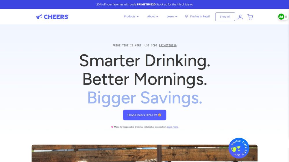 CheersHealth – Website-Referenzprojekt der Webagentur GlanzenWeb aus Dortmund