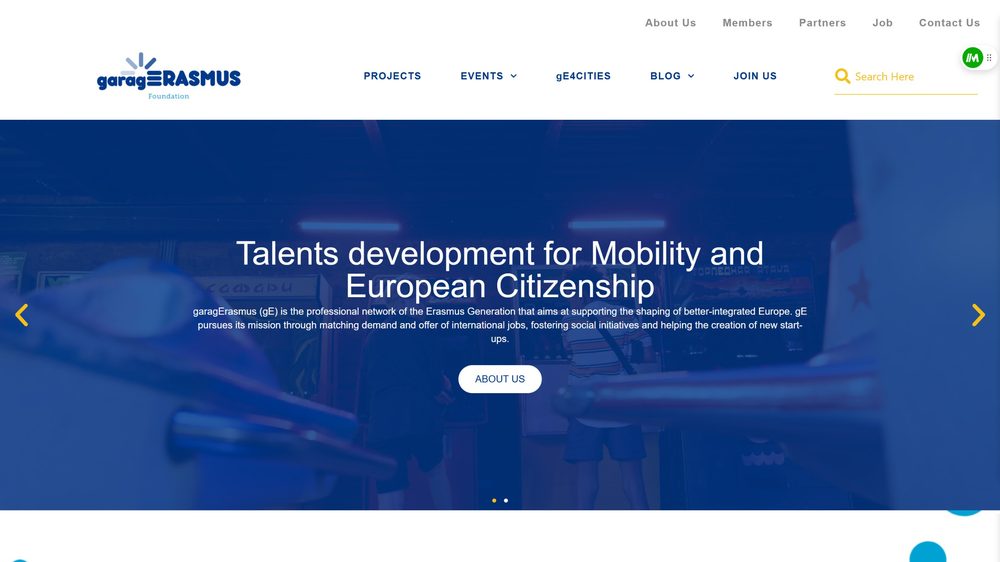 garagErasmus – Website-Referenzprojekt der Webagentur GlanzenWeb aus Dortmund