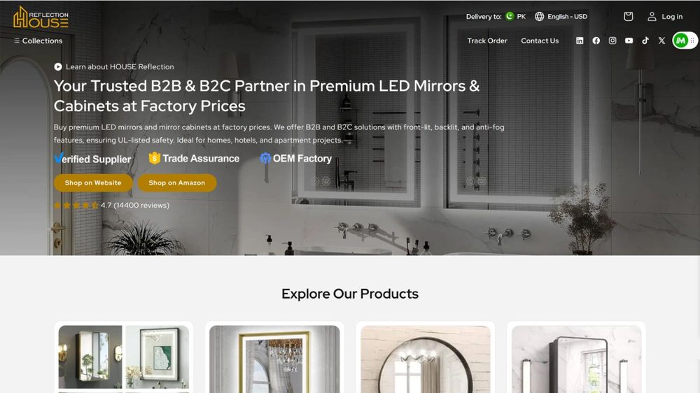 House Reflection – Website-Referenzprojekt der Webagentur GlanzenWeb aus Dortmund